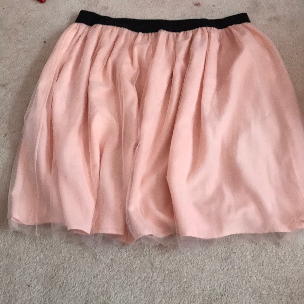 Forever 21 plus size pink tulle skirt